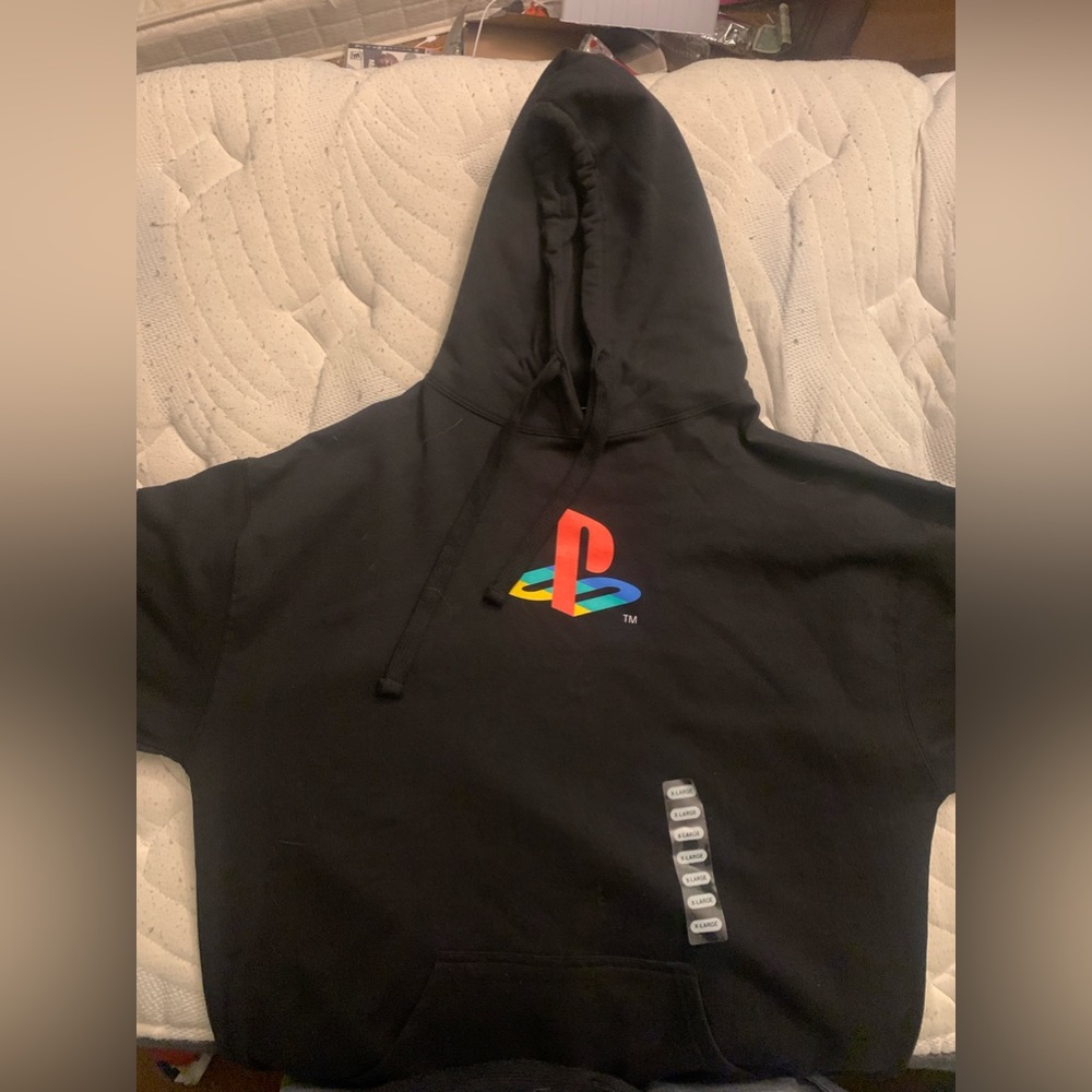 Black PlayStation hoodie brand new w/tags